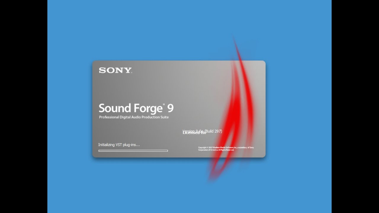 sound forge 9.0 authentication code