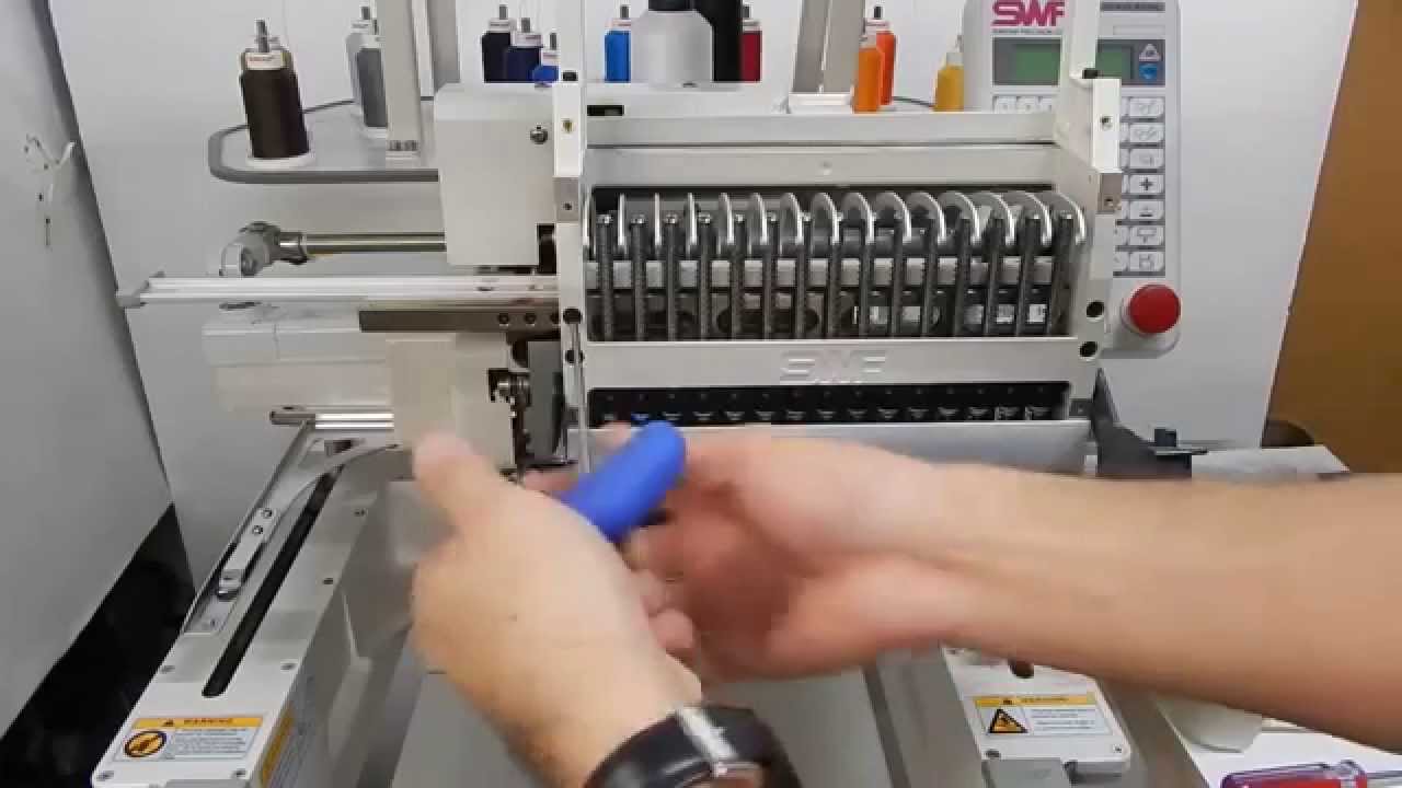 swf embroidery machine repair manual